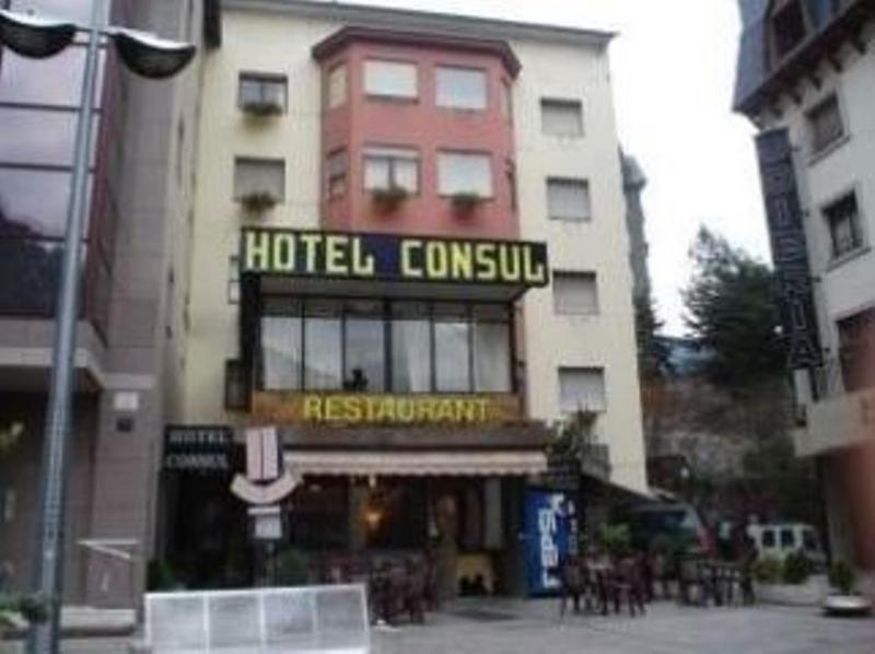 Consul Hotel Andorra la Vella Buitenkant foto